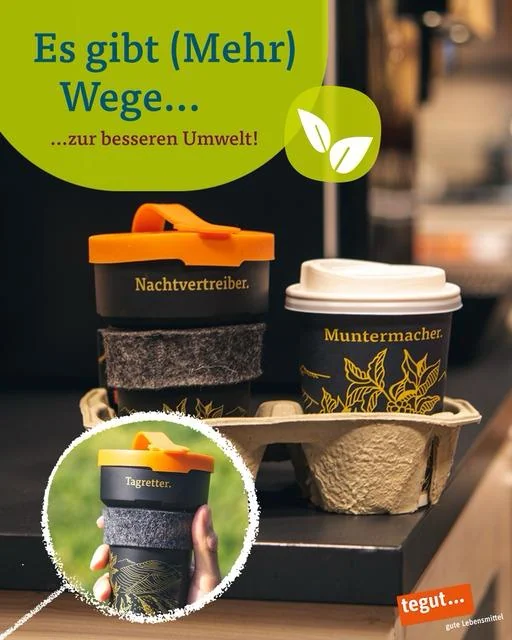 NOWASTE Treecup reusable cups with interchangeable lids and sleeves