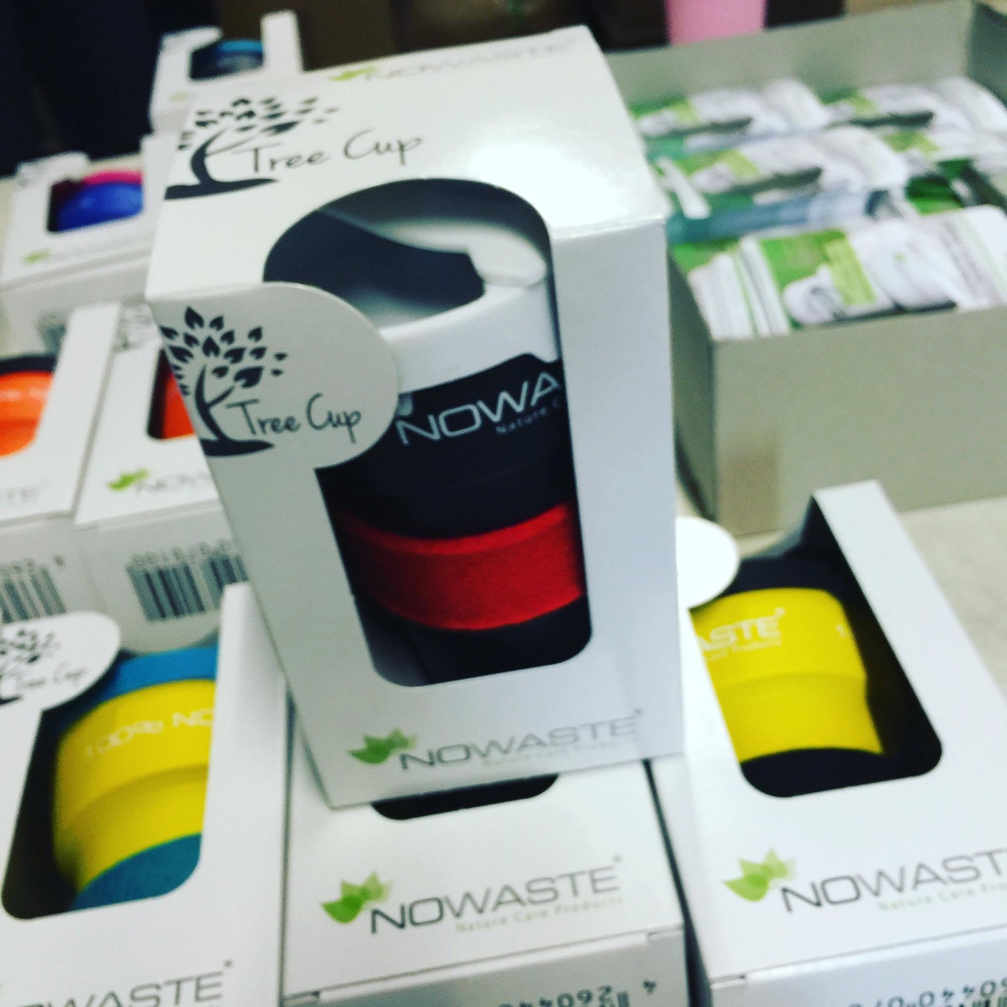 Treecup retail packaging shown from a three-quarter perspective